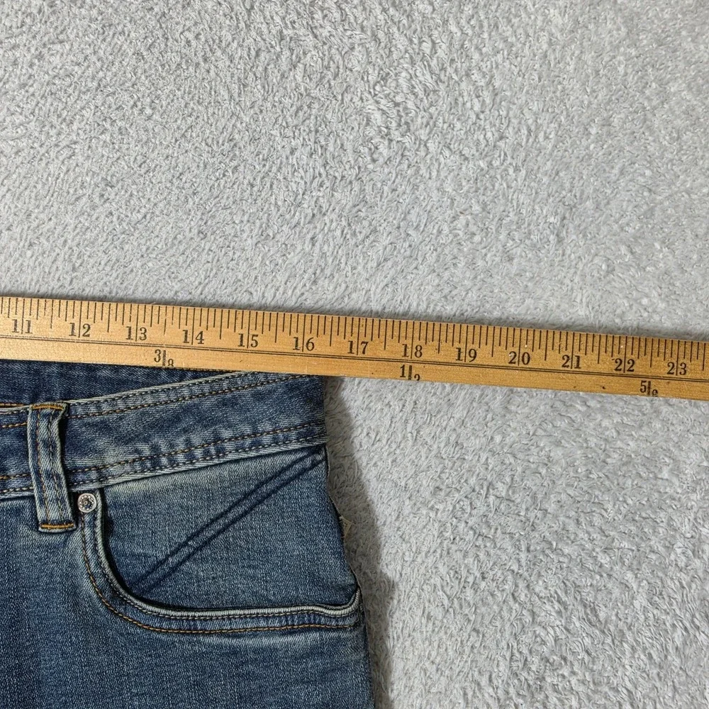 NEW! Prana Axiom Jeans Mens 32/30‎ Antique Stone Wash Stretch Straight Leg Denim